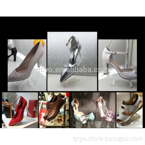 Customized high quality acrylic shoes display for nike